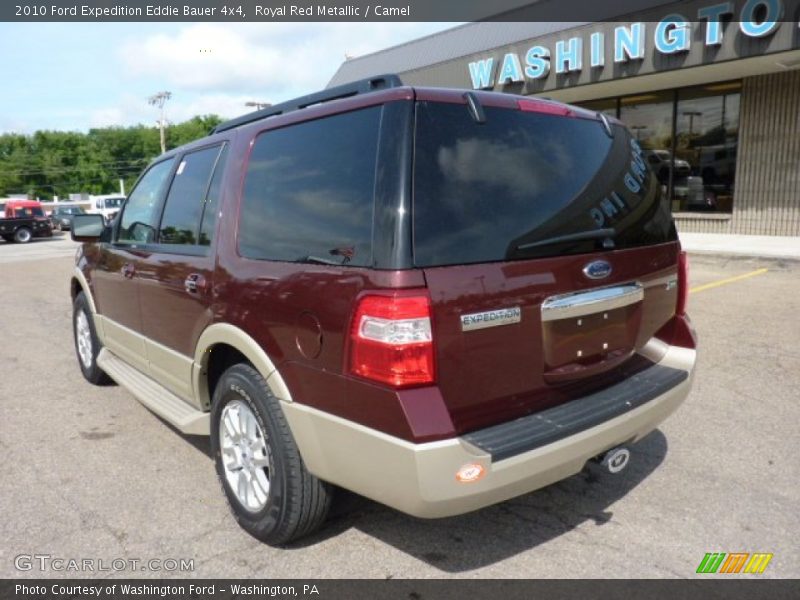 Royal Red Metallic / Camel 2010 Ford Expedition Eddie Bauer 4x4