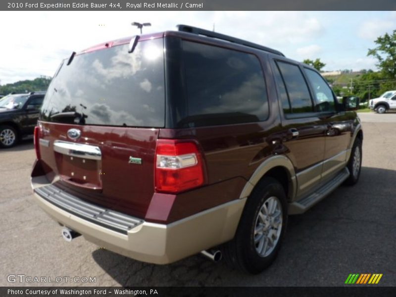 Royal Red Metallic / Camel 2010 Ford Expedition Eddie Bauer 4x4