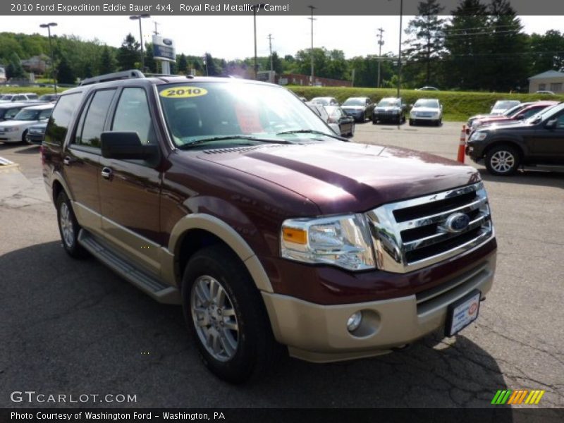 Royal Red Metallic / Camel 2010 Ford Expedition Eddie Bauer 4x4