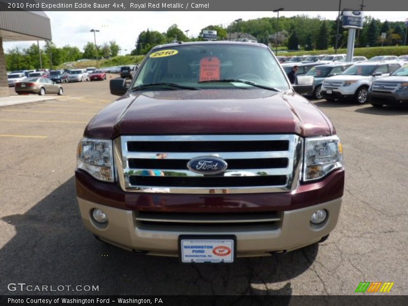 Royal Red Metallic / Camel 2010 Ford Expedition Eddie Bauer 4x4