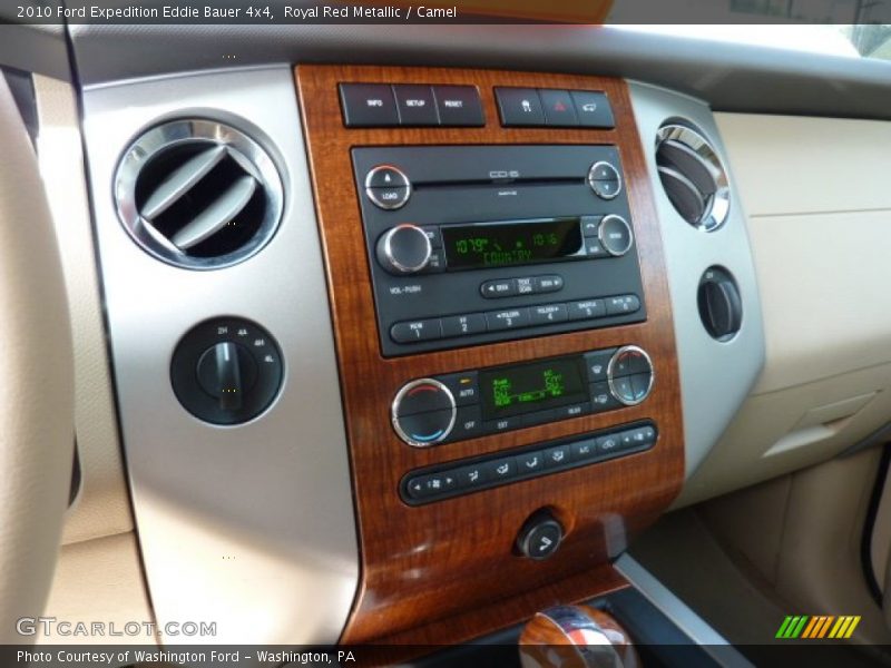 Controls of 2010 Expedition Eddie Bauer 4x4