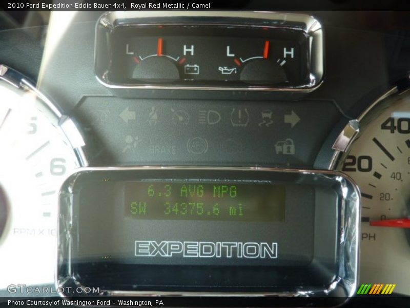 Royal Red Metallic / Camel 2010 Ford Expedition Eddie Bauer 4x4