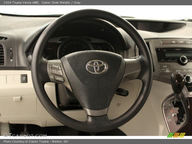  2009 Venza AWD Steering Wheel