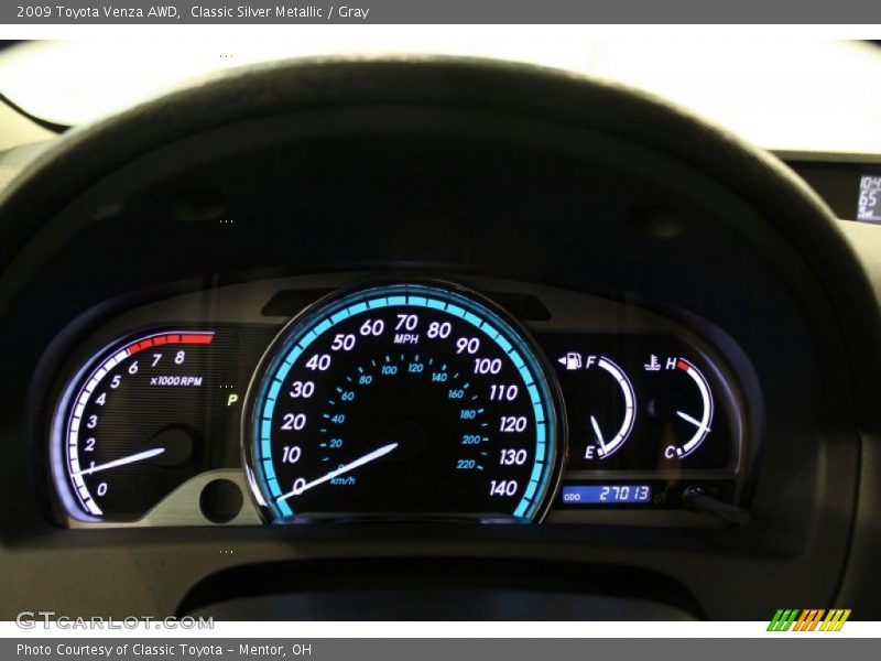  2009 Venza AWD AWD Gauges