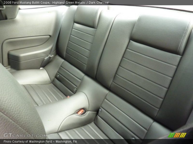  2008 Mustang Bullitt Coupe Dark Charcoal Interior