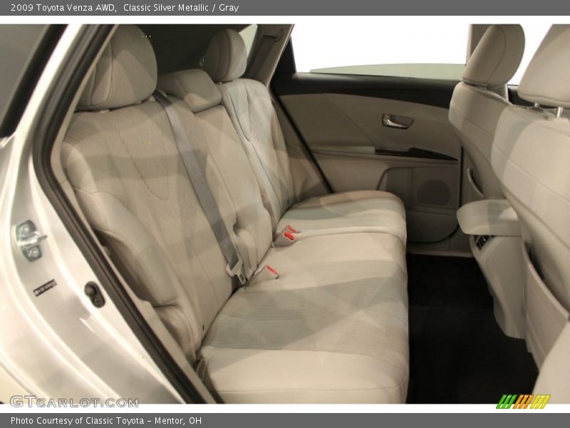  2009 Venza AWD Gray Interior