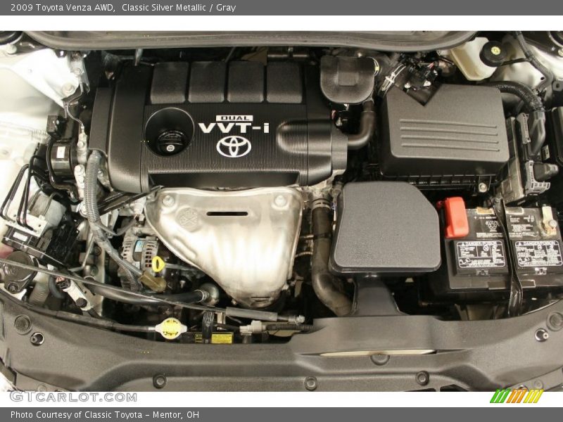  2009 Venza AWD Engine - 2.7 Liter DOHC 16-Valve Dual VVT-i 4 Cylinder