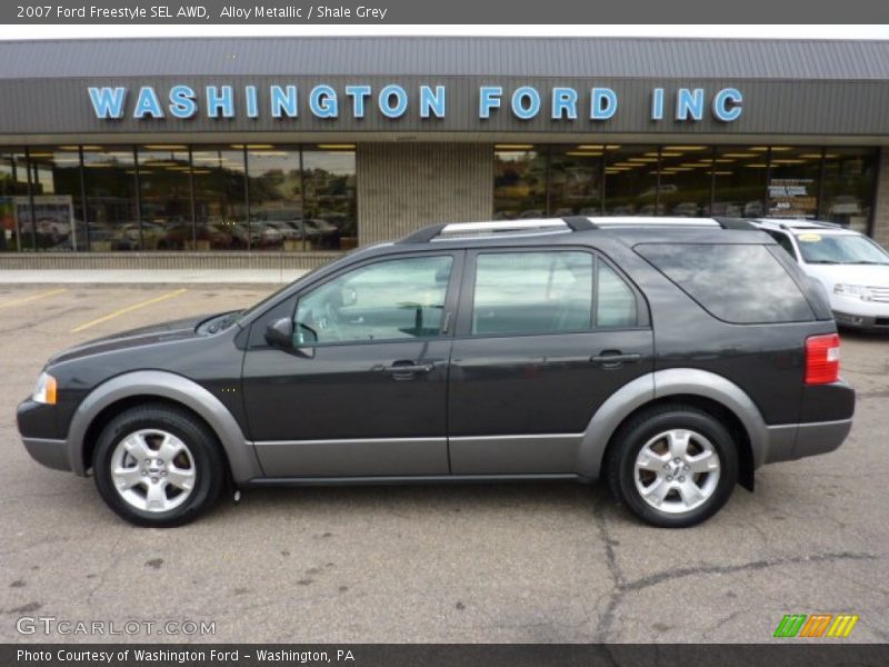 Alloy Metallic / Shale Grey 2007 Ford Freestyle SEL AWD