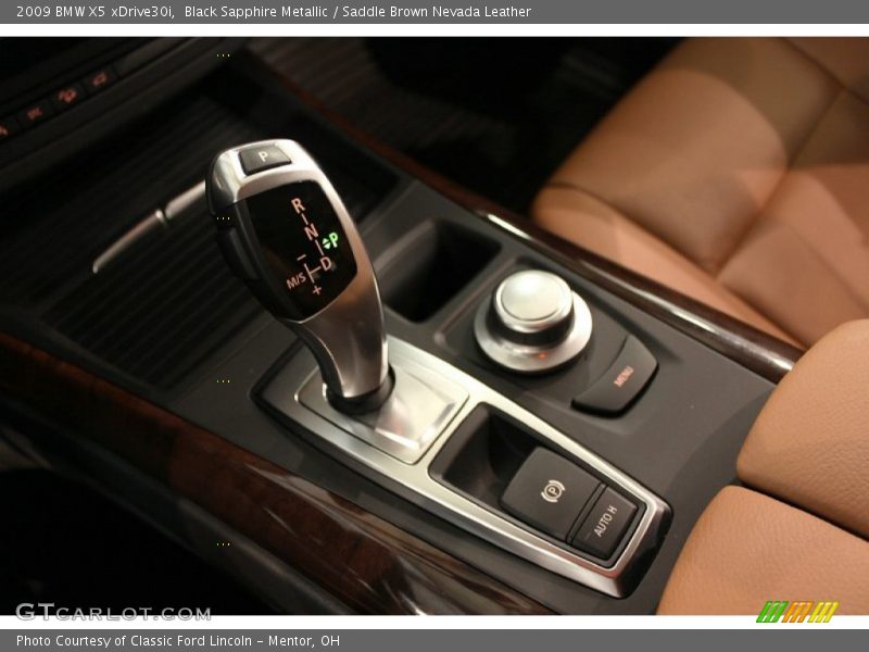 Black Sapphire Metallic / Saddle Brown Nevada Leather 2009 BMW X5 xDrive30i