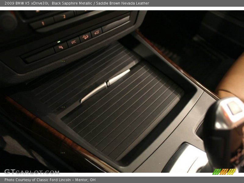 Black Sapphire Metallic / Saddle Brown Nevada Leather 2009 BMW X5 xDrive30i