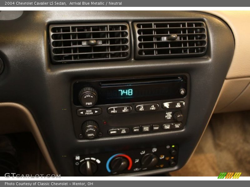 Arrival Blue Metallic / Neutral 2004 Chevrolet Cavalier LS Sedan