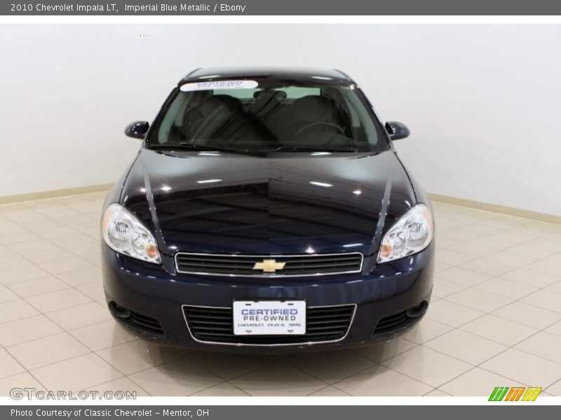Imperial Blue Metallic / Ebony 2010 Chevrolet Impala LT