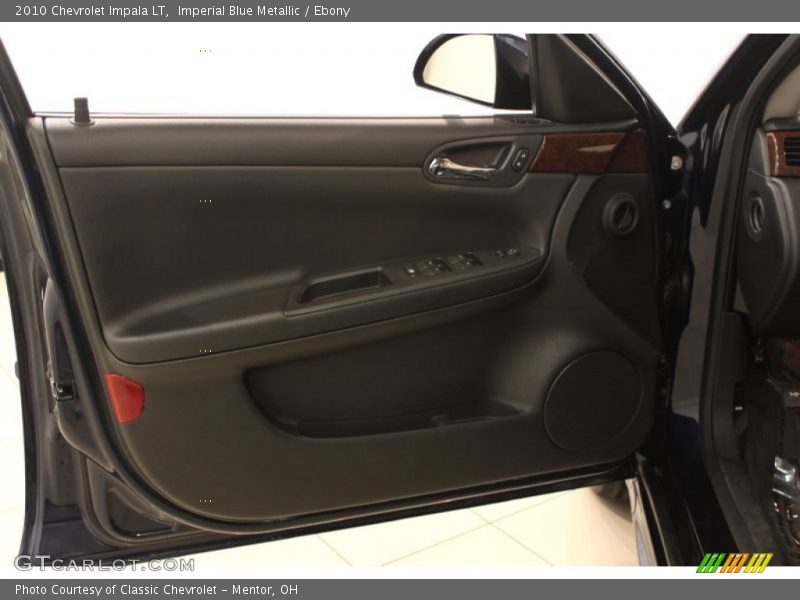 Imperial Blue Metallic / Ebony 2010 Chevrolet Impala LT
