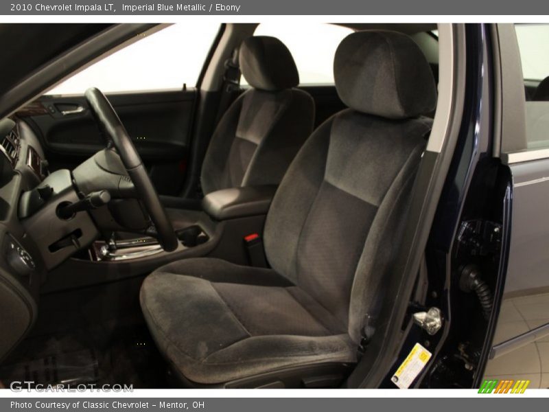 Imperial Blue Metallic / Ebony 2010 Chevrolet Impala LT