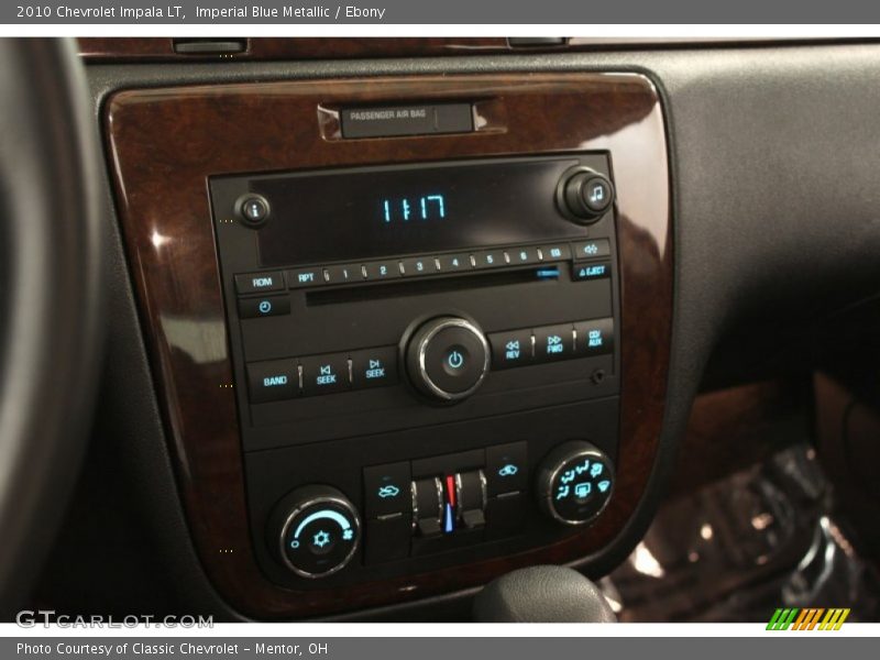 Imperial Blue Metallic / Ebony 2010 Chevrolet Impala LT