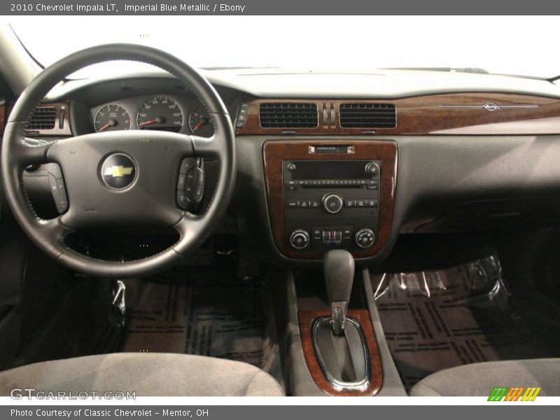 Imperial Blue Metallic / Ebony 2010 Chevrolet Impala LT