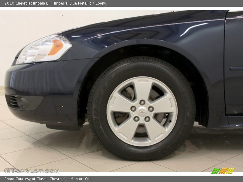 Imperial Blue Metallic / Ebony 2010 Chevrolet Impala LT