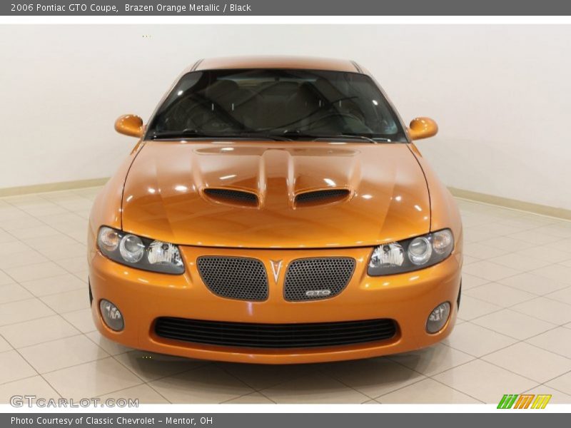 Brazen Orange Metallic / Black 2006 Pontiac GTO Coupe