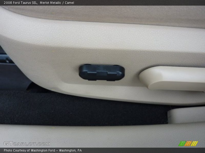Merlot Metallic / Camel 2008 Ford Taurus SEL