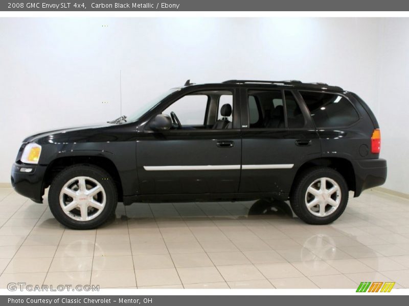 Carbon Black Metallic / Ebony 2008 GMC Envoy SLT 4x4