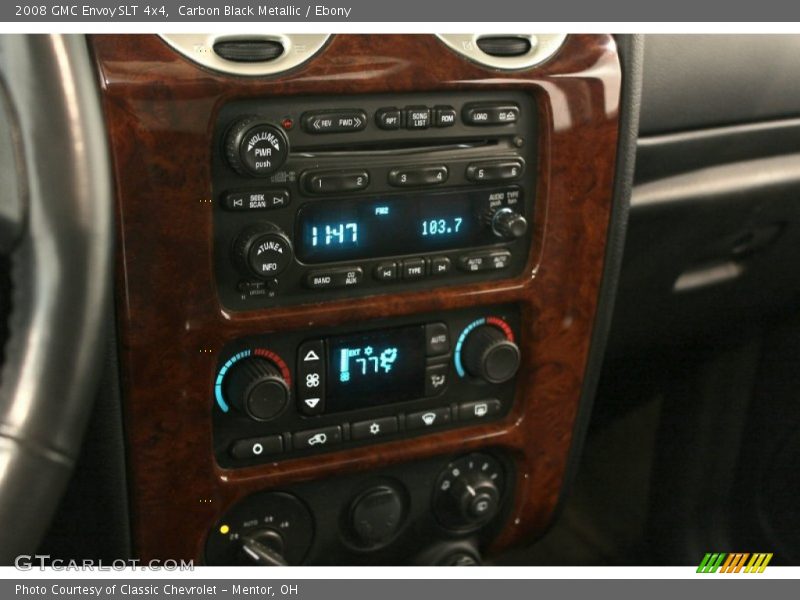 Carbon Black Metallic / Ebony 2008 GMC Envoy SLT 4x4