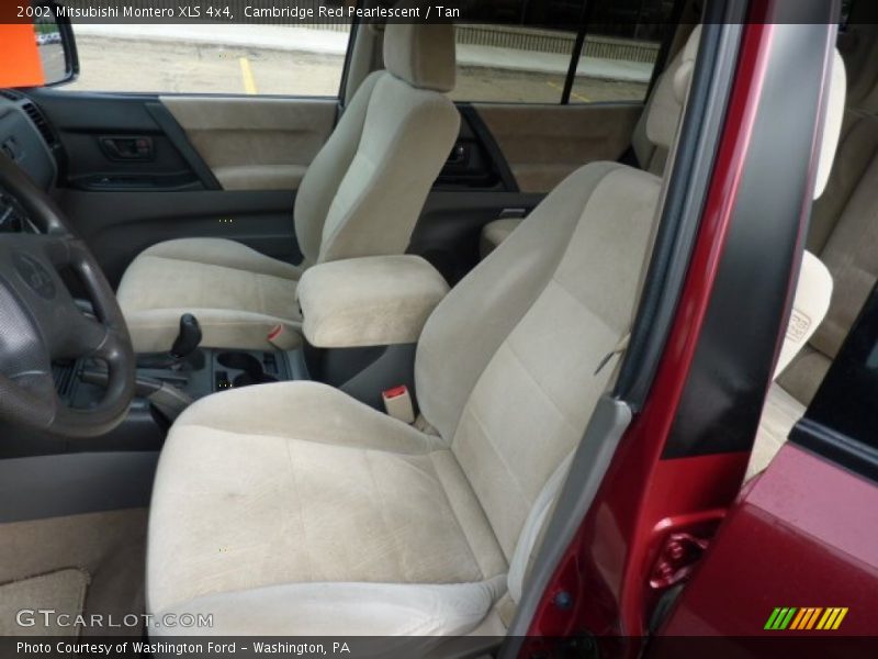 Cambridge Red Pearlescent / Tan 2002 Mitsubishi Montero XLS 4x4