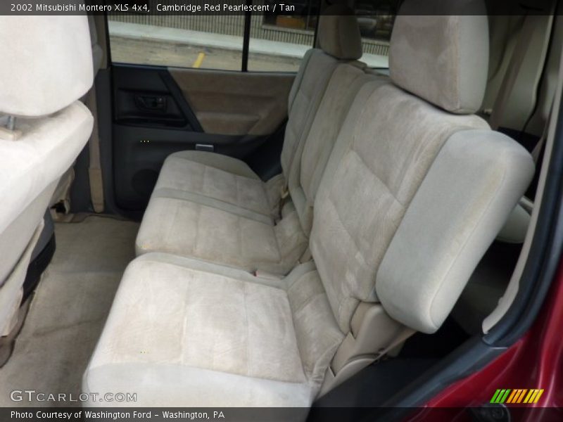 Cambridge Red Pearlescent / Tan 2002 Mitsubishi Montero XLS 4x4