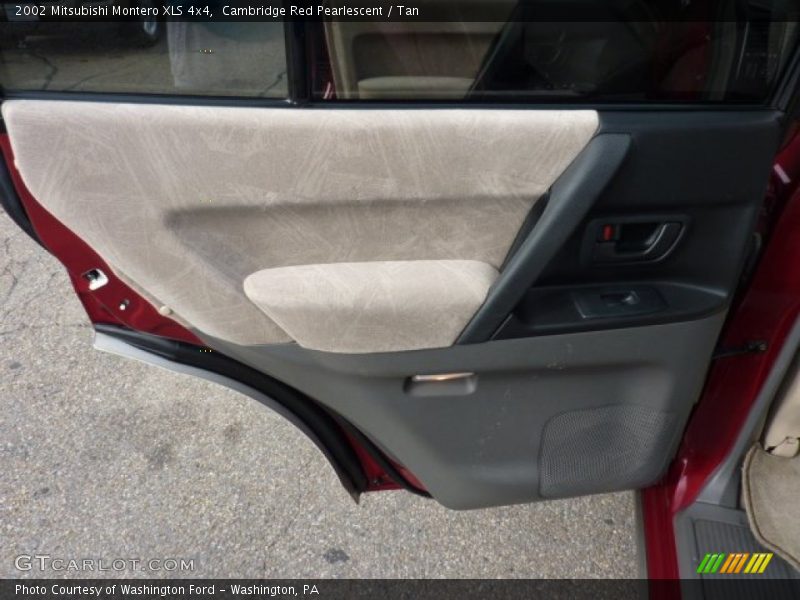 Cambridge Red Pearlescent / Tan 2002 Mitsubishi Montero XLS 4x4