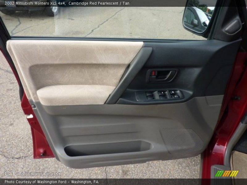 Cambridge Red Pearlescent / Tan 2002 Mitsubishi Montero XLS 4x4