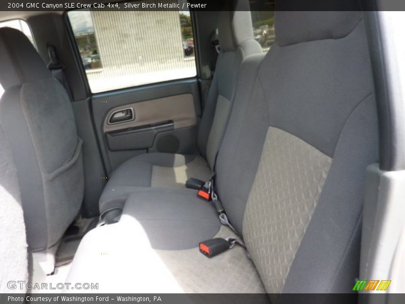 Silver Birch Metallic / Pewter 2004 GMC Canyon SLE Crew Cab 4x4