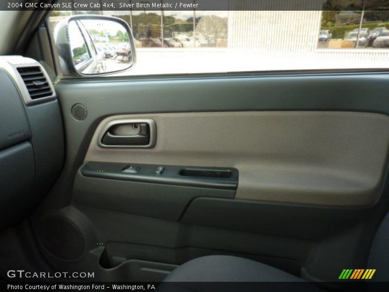 Silver Birch Metallic / Pewter 2004 GMC Canyon SLE Crew Cab 4x4