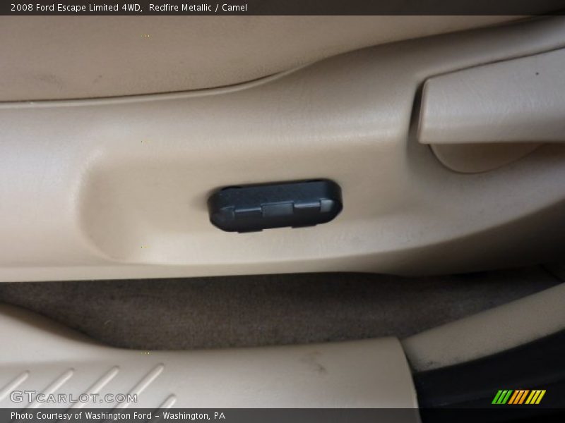 Redfire Metallic / Camel 2008 Ford Escape Limited 4WD
