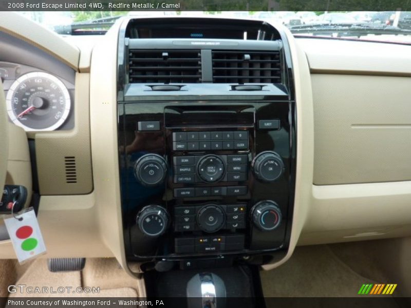 Redfire Metallic / Camel 2008 Ford Escape Limited 4WD