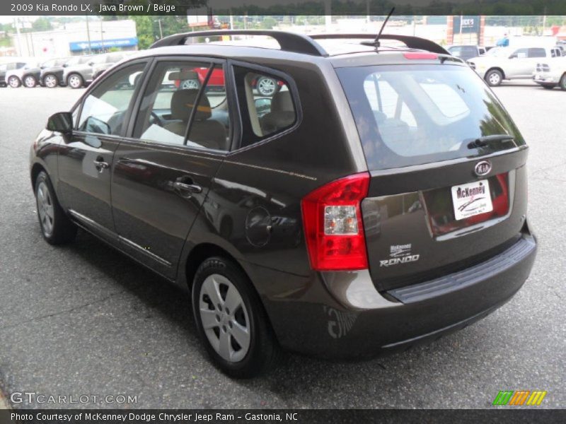 Java Brown / Beige 2009 Kia Rondo LX