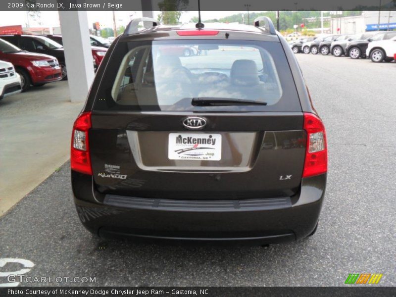 Java Brown / Beige 2009 Kia Rondo LX