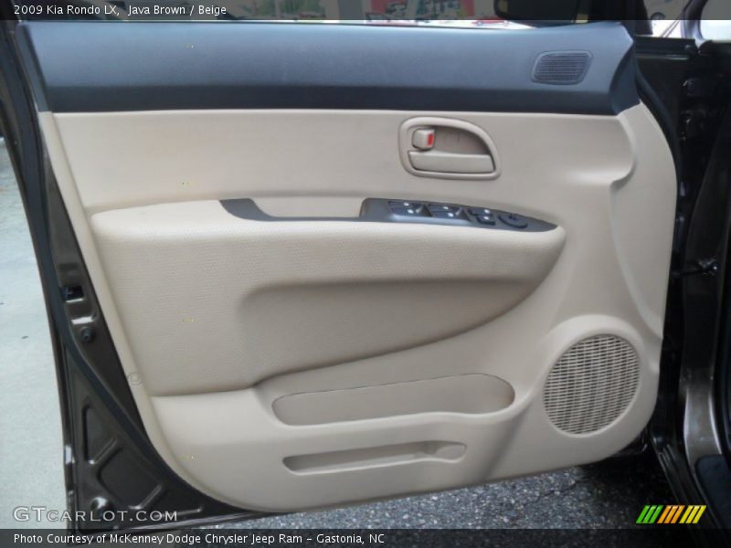 Java Brown / Beige 2009 Kia Rondo LX
