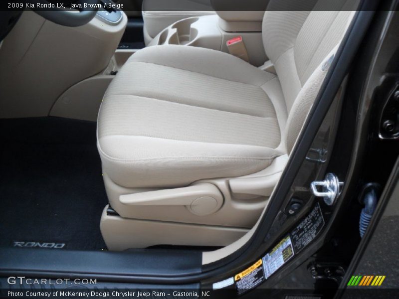 Java Brown / Beige 2009 Kia Rondo LX