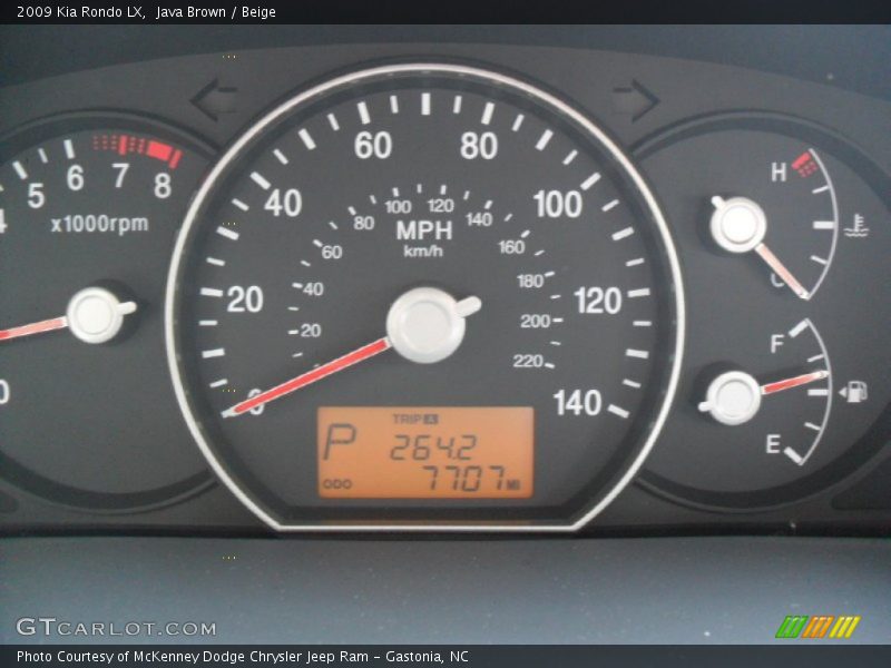 Java Brown / Beige 2009 Kia Rondo LX