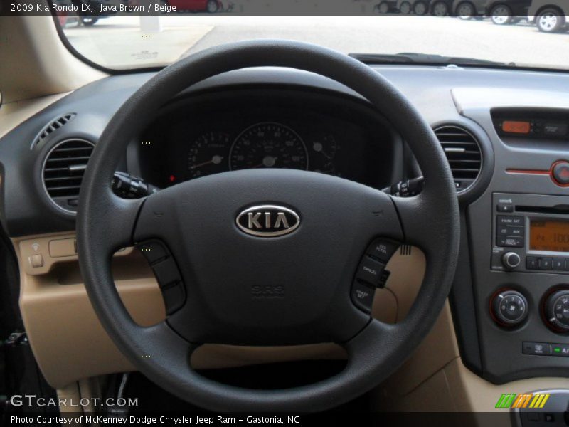 Java Brown / Beige 2009 Kia Rondo LX