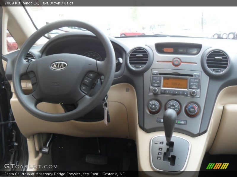 Java Brown / Beige 2009 Kia Rondo LX