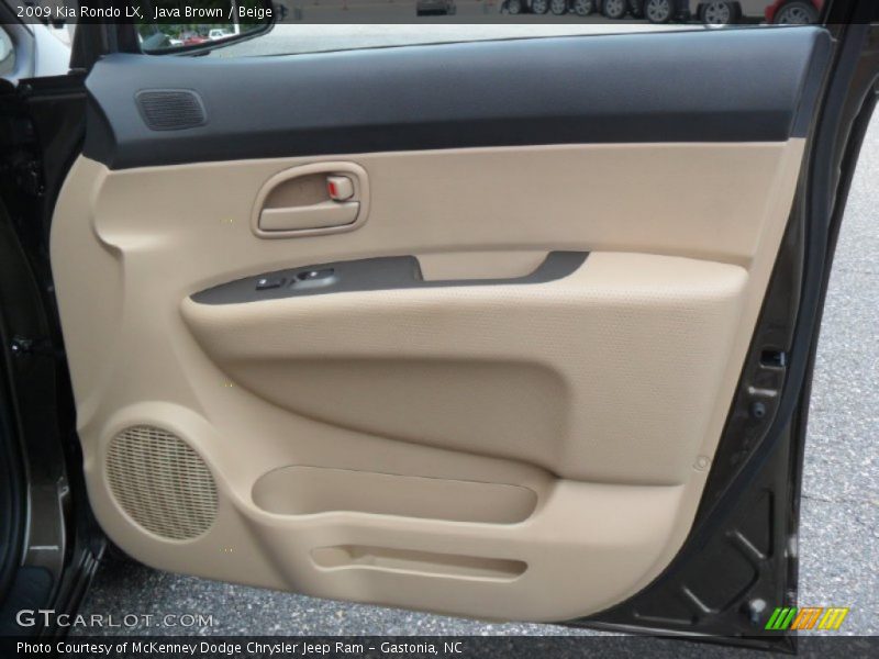 Java Brown / Beige 2009 Kia Rondo LX