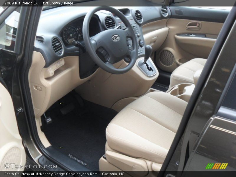 Java Brown / Beige 2009 Kia Rondo LX