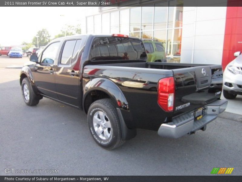 Super Black / Steel 2011 Nissan Frontier SV Crew Cab 4x4