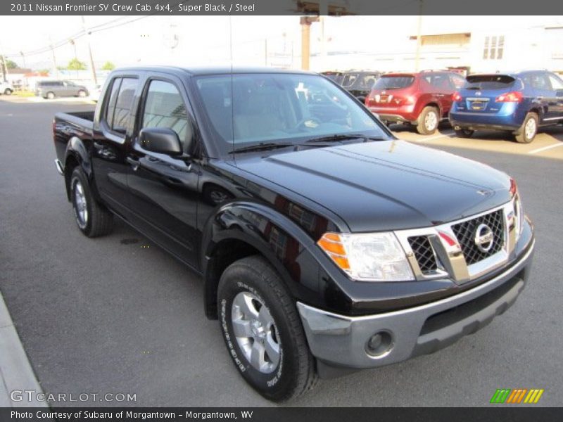 Super Black / Steel 2011 Nissan Frontier SV Crew Cab 4x4