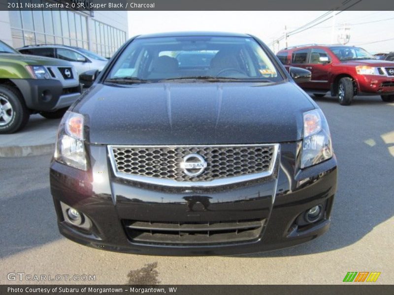 Super Black / Charcoal 2011 Nissan Sentra 2.0 SR