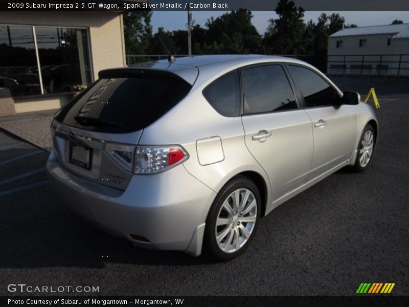 Spark Silver Metallic / Carbon Black 2009 Subaru Impreza 2.5 GT Wagon