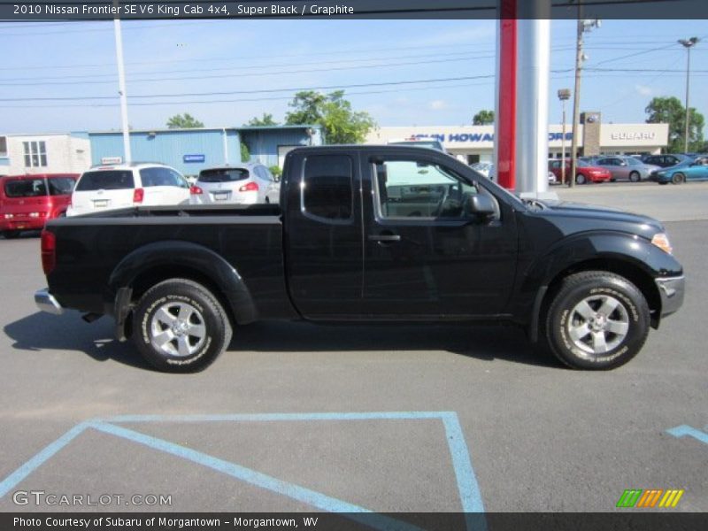  2010 Frontier SE V6 King Cab 4x4 Super Black