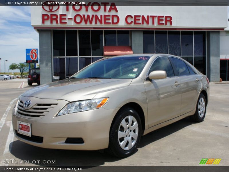 Desert Sand Mica / Ash 2007 Toyota Camry CE