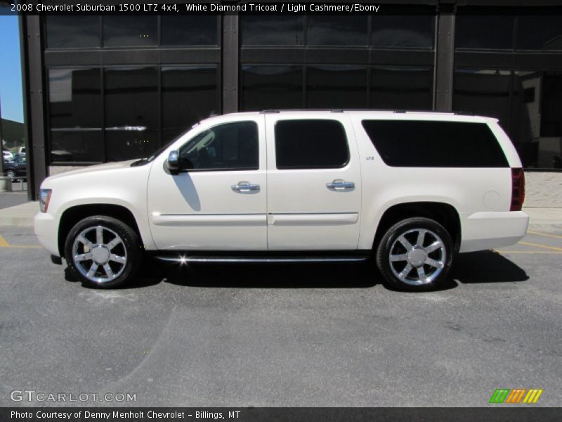  2008 Suburban 1500 LTZ 4x4 White Diamond Tricoat