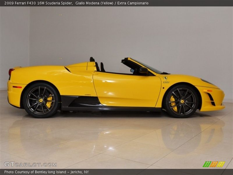  2009 F430 16M Scuderia Spider Giallo Modena (Yellow)